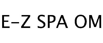 E-Z SPA OM