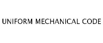 UNIFORM MECHANICAL CODE