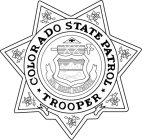 COLORADO STATE PATROL TROOPER XX NIL SINE NUMINE