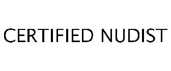 CERTIFIED NUDIST