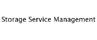 STORAGE SERVICE MANAGEMENT