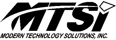 MTSI MODERN TECHNOLOGY SOLUTIONS, INC.