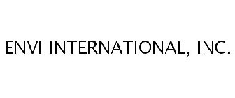 ENVI INTERNATIONAL, INC.