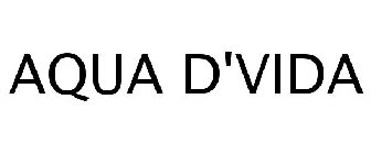 AQUA D'VIDA