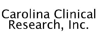 CAROLINA CLINICAL RESEARCH, INC.