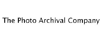 THE PHOTO ARCHIVAL COMPANY