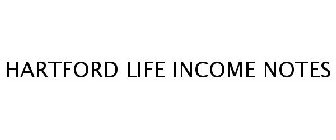 HARTFORD LIFE INCOME NOTES