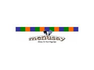 MENUSAY MENUS AT YOUR FINGERTIPS