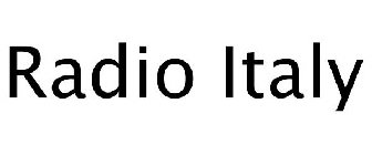 RADIO ITALY