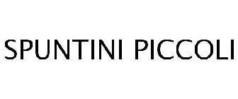 SPUNTINI PICCOLI