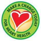 MAKE A CHANGE TODAY FOR HEART HEALTH