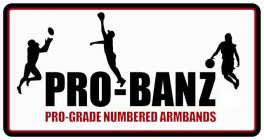 PRO-BANZ PRO-GRADE NUMBERED ARMBANDS