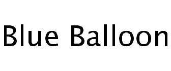 BLUE BALLOON