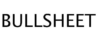 BULLSHEET