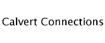 CALVERT CONNECTIONS