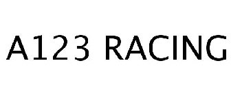 A123 RACING