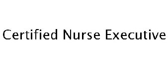 CERTIFIED NURSE EXECUTIVE