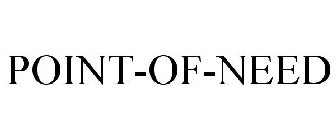 POINT-OF-NEED