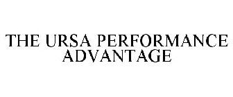 THE URSA PERFORMANCE ADVANTAGE