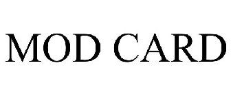 MOD CARD