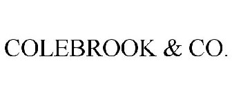 COLEBROOK & CO.