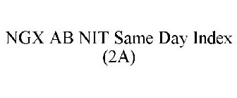 NGX AB NIT SAME DAY INDEX (2A)