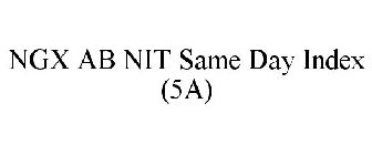 NGX AB NIT SAME DAY INDEX (5A)