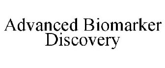 ADVANCED BIOMARKER DISCOVERY