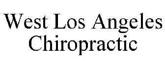 WEST LOS ANGELES CHIROPRACTIC