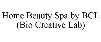 HOME BEAUTY SPA BY BCL (BIO CREATIVE LAB)