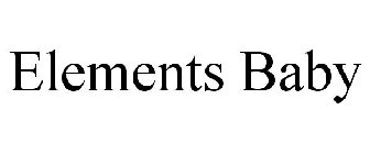 ELEMENTS BABY