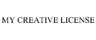 MY CREATIVE LICENSE