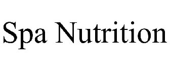 SPA NUTRITION