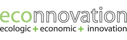 ECONNOVATION ECOLOGIC + ECONOMIC + INNOVATION