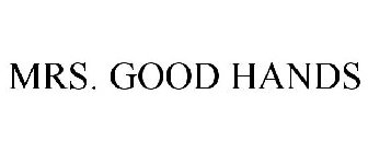 MRS. GOOD HANDS