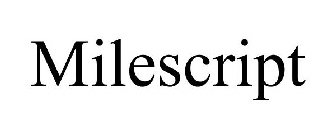 MILESCRIPT