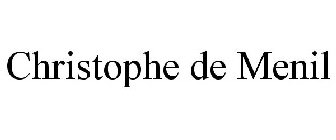CHRISTOPHE DE MENIL