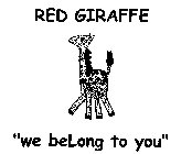 RED GIRAFFE 