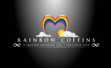 RAINBOW COFFINS A LASTING RAINBOW FOR A PRECIOUS LIFE!