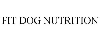 FIT DOG NUTRITION