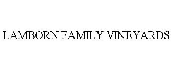 LAMBORN FAMILY VINEYARDS