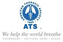 AMERICAN THORACIC SOCIETY · 1905 · ATS WE HELP THE WORLD BREATHE PULMONARY · CRITICAL CARE · SLEEP