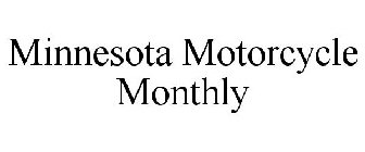 MINNESOTA MOTORCYCLE MONTHLY