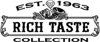 EST. 1963 RICH TASTE COLLECTION