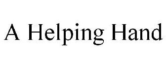 A HELPING HAND