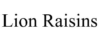 LION RAISINS