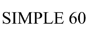 SIMPLE 60