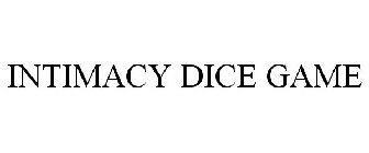 INTIMACY DICE GAME