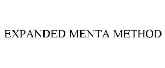 EXPANDED MENTA METHOD