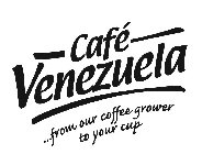 CAFÉ VENEZUELA ... FROM OUR COFFEE GROWER TO YOUR CUP